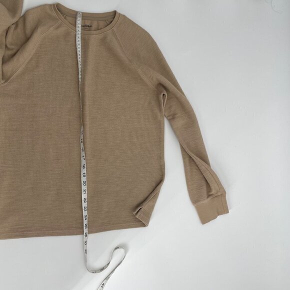 Goodfellow & Co Tan Standard Long Sleeve Shirt Mens Size Medium Casual Basic - Picture 7 of 7